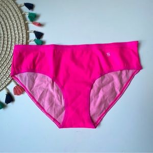 Victoria's Secret VTG Cotton Hiphugger Panty Pink Small NEW